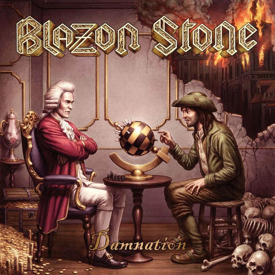 BLAZON STONE – Damnation (NEW*US IMPORT*SWE HEAVY METAL*RUNNING WILD)