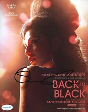 Sam Taylor Johnson Back to Black Signed Autograph 8x10 Photo ACOA Sam Taylor Johnson Back to Black Signed Autograph 8x10 Photo ACOA