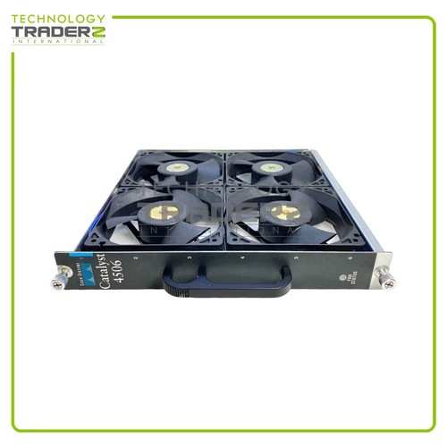 800-21732-03 Cisco Catalyst 4506 4x Fan Tray Assembly ***Pulled*** - 第 1/3 張圖片