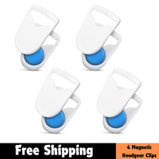 4 Magnetic Headgear Clips Compatible with Resmed AirFit AirTouch N20 F20 F30 F3