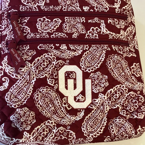 Vera Bradley Oklahoma Sooners Hipster Crossbody Purse