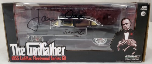 COCHE FUNDIDO A PRESIÓN AUTOGRAFIADO POR JAMES CAAN EL PADRINO "SONNY" BECKETT BAS 192599 - Imagen 2 de 8
