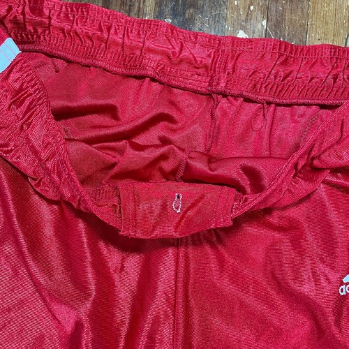 Pantalones Cortos De Colección UNO Mavericks Para Hombre 44 Rojo Negro Adidas 2001 Baloncesto - Imagen 8 de 15