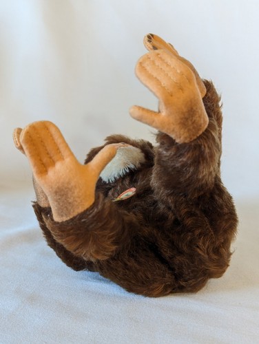 Vintage Steiff Original RARE Jocko # 5325 chimpanzee monkey Germany plush toy - Picture 15 of 15