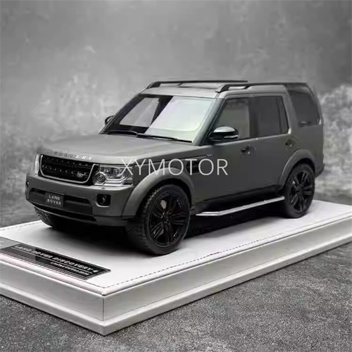IVY Merit 1/18 Land Rover Discovery 4 pressofuso modellino auto display nero/grigio/blu - Foto 18 di 22