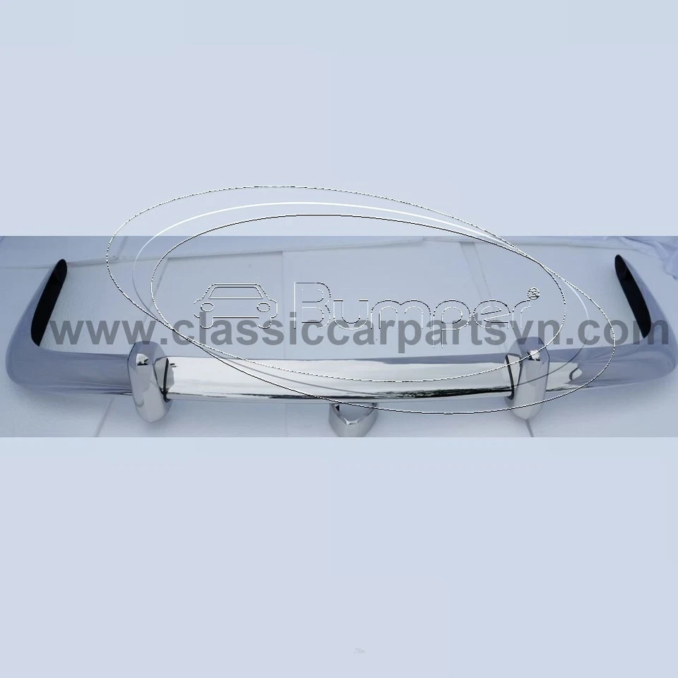 Parachoques Volkswagen Karmann Ghia estilo euro (1955 - 1966) nuevos Foto 4 de 4