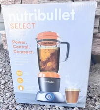 NutriBullet Blender NB50200OR Select 1000 Watt Orange, 32 oz