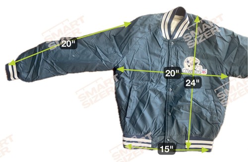 Vintage NFL Chalk Line Dallas Cowboys Bomberjacke Youth - Bild 2 von 11