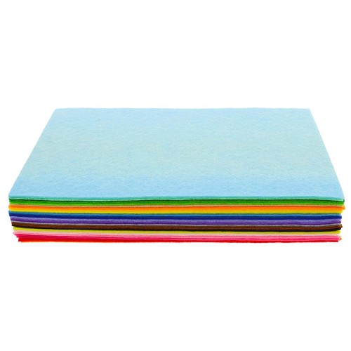 CraftyBook Felt Sheets - 8 x 12in Craft Felt Fabric Squares with 40 Assorted ... - Picture 5 of 7
