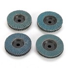 Metal Grinding Wheels 75mm Flat Flap Discs for Angle Grinder Use in Workshop