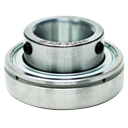 SB208 Rodamiento de inserción 40 mm de diámetro, OD esférico, tornillos de fijación (cantidad 1) - Imagen 2 de 5