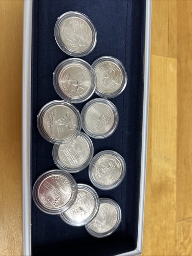 1999-2008 D & P Complete 50 States Statehood Quarters Set w/ Lockbox’s - Picture 4 of 11