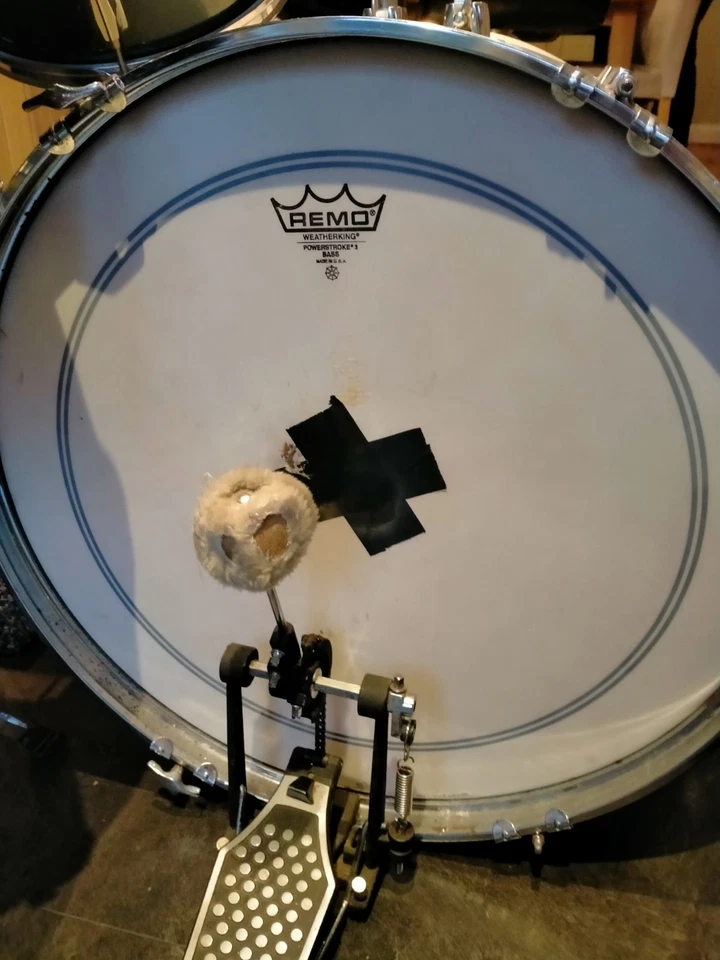 Acoustic Drum Kit for Beginners 5-Piece + Cymbal Stand (No Cymbal Except Hihats) - Image 2 of 4