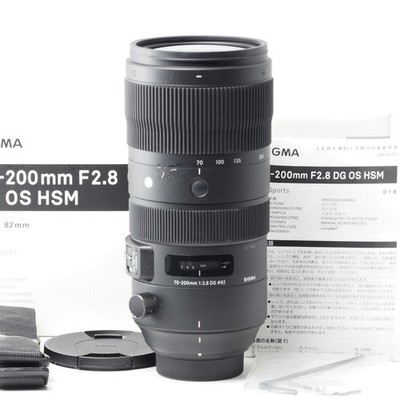 Sigma 70-200mm f/2.8 DG OS HSM Sports Lens for Nikon F-Mount [Exc] US Stock