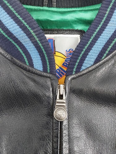 Vintage Minnesota Timberwolves NBA Jacket G-III Carl Bank's Leather - Picture 6 of 16