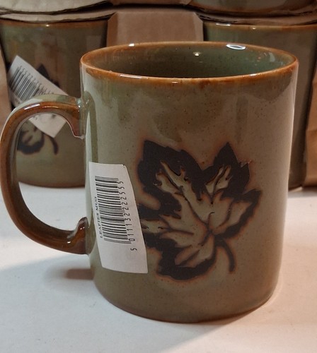 Just Mugs Leafie Tea/Coffee Mugs x 4 ~ Made In England - Picture 3 of 4