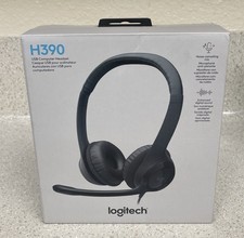 Logitech H390 Black Over the Ear Headset