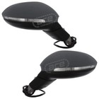 Electric Power Folding Wing Door Mirrors VW Golf Mk8 2020-2024 Primed Cover Pair