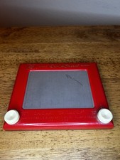 Ohio Art 505 Etch a Sketch Magic Screen Toy Vintage, Red