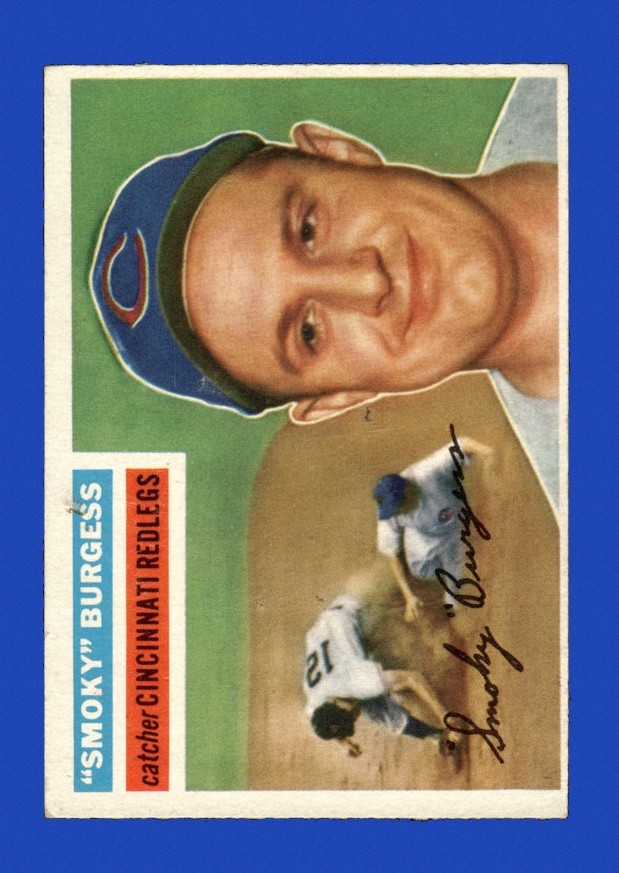 1956 Topps Set-Break #192 - Smoky Burgess EX-EXMINT *GMCARDS*
