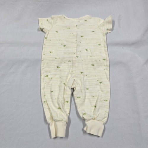 Gymboree Baby 6-12 Months Green Sweet Pea Romper Infant Outfit Clothes 2002 VTG - Picture 5 of 5