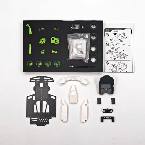 Plastic JDM 298A 1/10 RC Racing Car 4WD RC Go Kart Metal Wheel Hub Unassembled - Picture 5 of 8