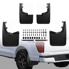 Ford F150 Mud Flaps 2021-2025 Set of 4 Splash Guards Compatible Pickup Truck Acc