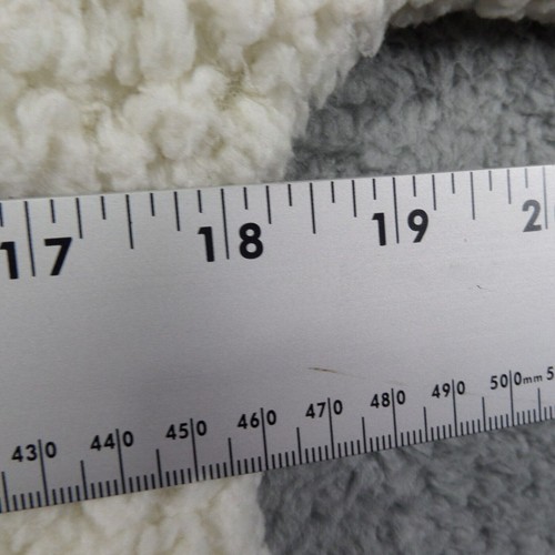 Chaqueta Sherpa Champion Cremallera Completa Blanca Para Mujer Talla Mediana Peluche Pila Profunda - Imagen 6 de 9