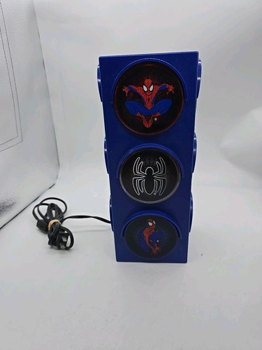 Spiderman Kids Light Street Traffic Light Three Sided Vintage Rare 2005 Sold Out - 第 6/10 張圖片