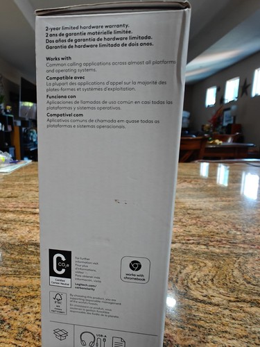 Logitech H390 USB Computer Headset Noise Canceling NIB - Picture 3 of 5