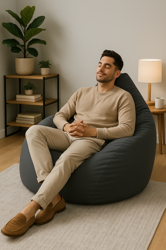 PatchHome Sitzsack XL- Jumbo Sitzkissen Bodenkissen Kinder und Erwachsene - Bild 10 von 212