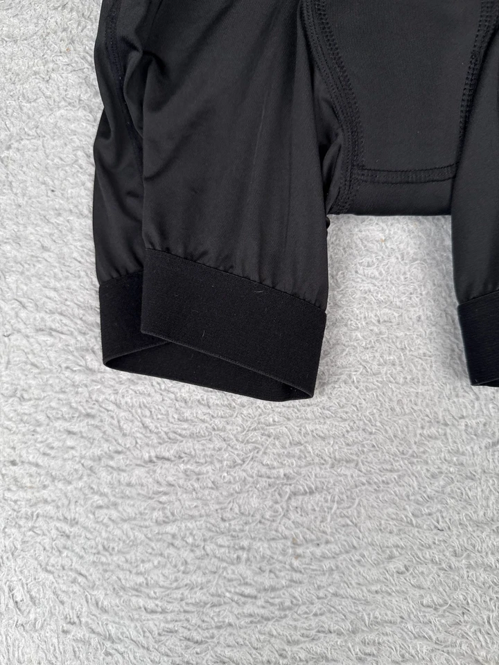 ZOIC 骑行短裤男孩 11 - 12 黑色衬里加厚涤纶氨纶混纺青少年 — 第 3/4 张图片