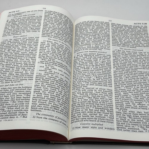 Holy Bible Old and New Testaments Revised Standard Version 1952 Harper & Bros - Picture 8 of 11