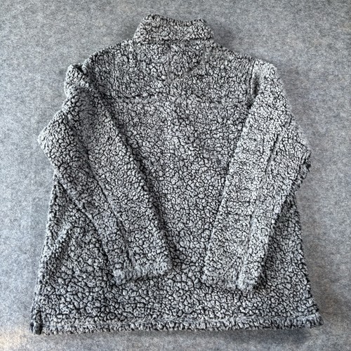 Alpine Sherpa Men's 1/4 Zip Jacket Pullover Fuzzy Outdoor Fleece /Pockets SZ XL - Picture 3 of 8