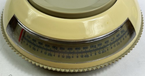 Vintage Round Kitchen Scale Adjustable Multi-Measure 0-7 lbs - Picture 5 of 7
