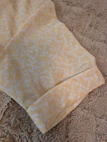 Vtg 1970's Diane Von Furstenberg Yellow Pleated Buttoned Tied Midi Dress Small - Picture 6 of 10