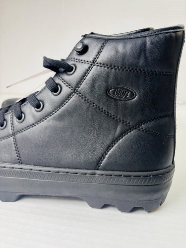 Lugz Hábitat LX High Top Women’s Sneakers Casual Shoes Black Boots Size 9.5