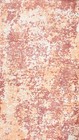 Abstract Textured Rug 2x4 Handmade in Warm Colors and Soft Shades