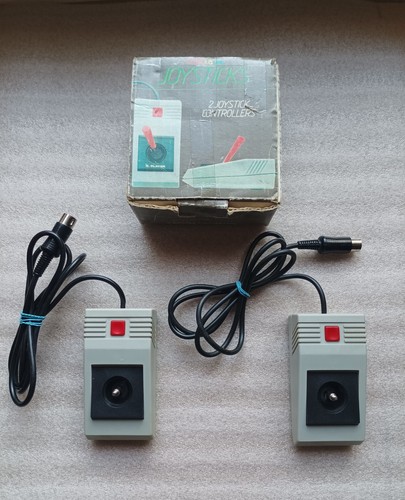 Dragon 32/64 - Rare Boxed Pair of Joysticks. Voll funktionsfähige Ersatzteile oder Reparaturen