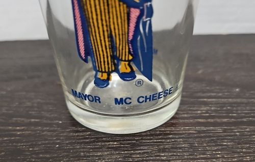 Vintage 1977 McDonald’s Mayor Mc Cheese Glass McDonaldland Series – 8 ounces EUC - Picture 4 of 8