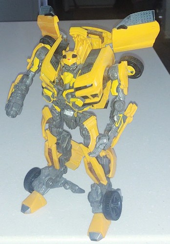 Transformers Dark of the Moon BUMBLEBEE mechtech Leader dotm complete 2010 - Picture 2 of 5