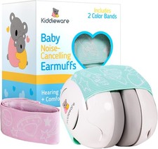Baby Noise Cancelling Headphones - Soundproof Ear Muffs for Sleep 0-24 Months