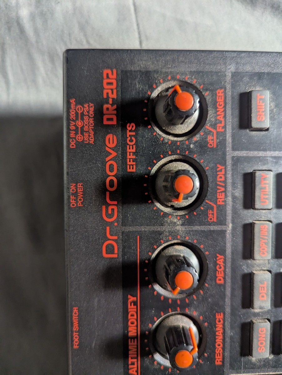 Boss Dr. Groove Drum Machine - DR202 for sale online | eBay
