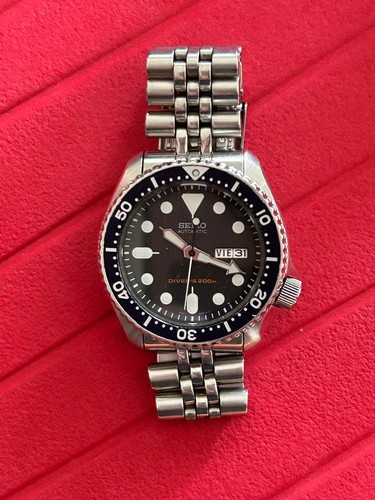 Seiko Black Boy SKX007 7S26-0020 - Picture 6 of 8