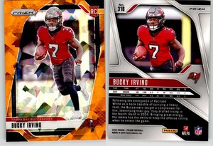 Bucky Irving 2024 Prizm Orange Ice #316 Oregon Buccaneers  RC Rookie