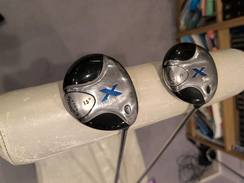 Callaway X 15° 3 Wood & 19⁰ 5 Wood Steel Shaft
