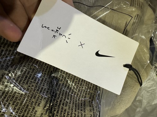 NWT Cactus Jack By Travis Scott Nike NRG Fleece Sweatshirt Cropped Top Women’s M - Picture 7 of 9