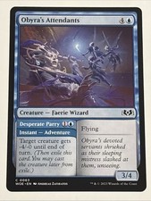 MTG Wilds of Eldraine Obyra's Attendants 0063 NM