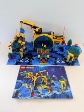Lego 6195 Aquazone - Neptune Discovery Lab - 100% Complete, vintage w/manual