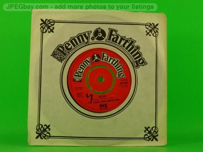 PAGE,LARRY ORCHESTRA VOLARE (COMPANY SLEEVE) (2) (137) 7'' PENNY FARTHING
